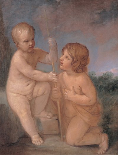 The Infant Jesus and St. John by Guido Reni